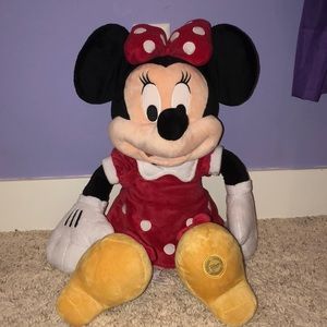 Large Disney Minnie Mouse stuffed animal